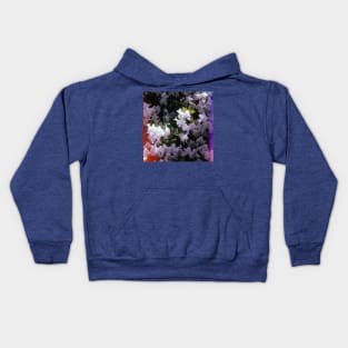 Beautiful White Flowers. California Kids Hoodie